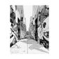AI Art Coloring Poster, or Poster Art for Framing Rolled Poster. Strange Hallway