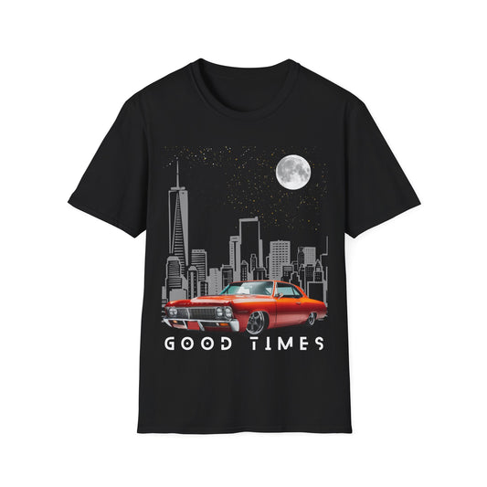 Good times low rider Unisex Softstyle T-Shirt