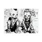 AI design, Alien kids playing dice Rolled Posters