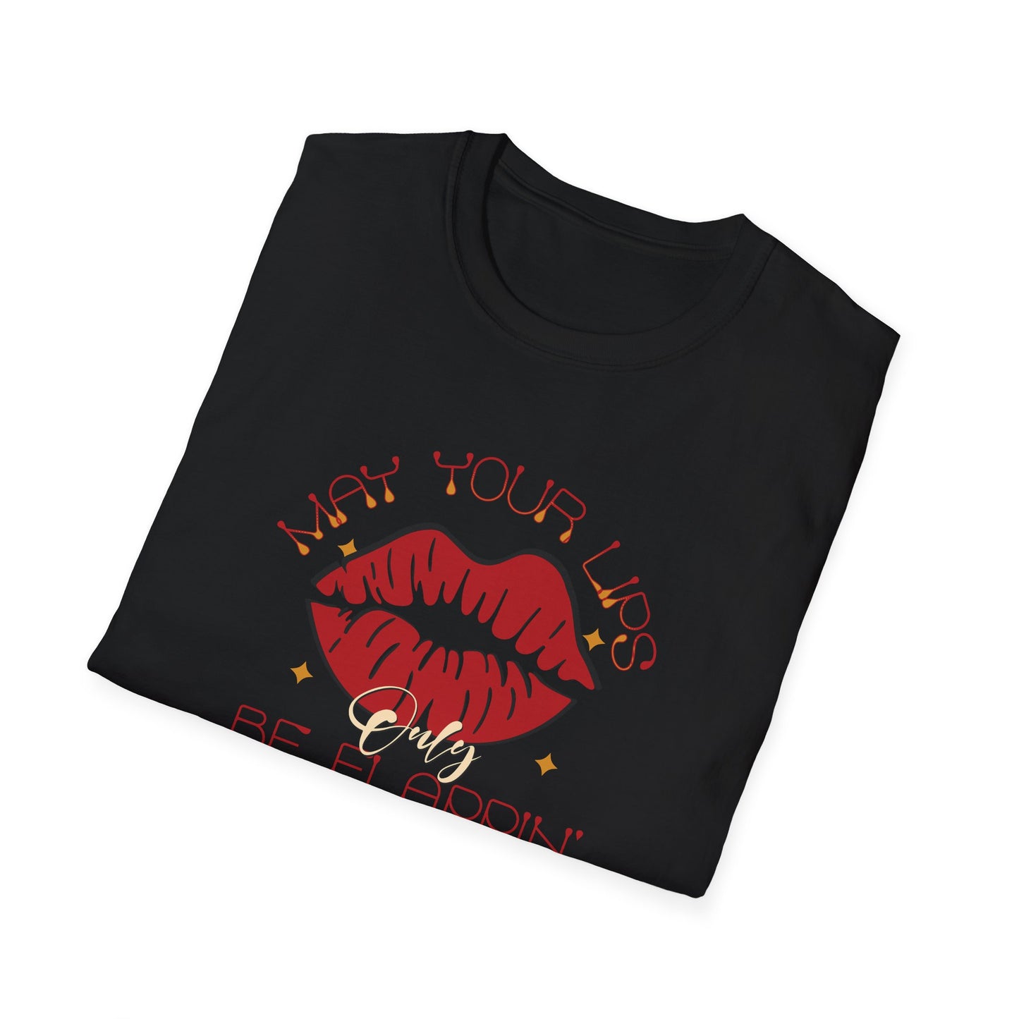 Flappin' Truth Lips Unisex Softstyle T-Shirt